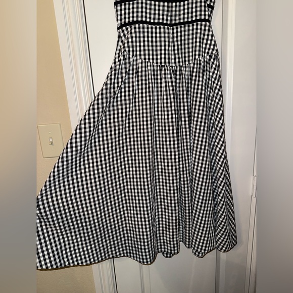 For Love & Lemons Black and White Gingham‎ Dress size small - Picture 8 of 11